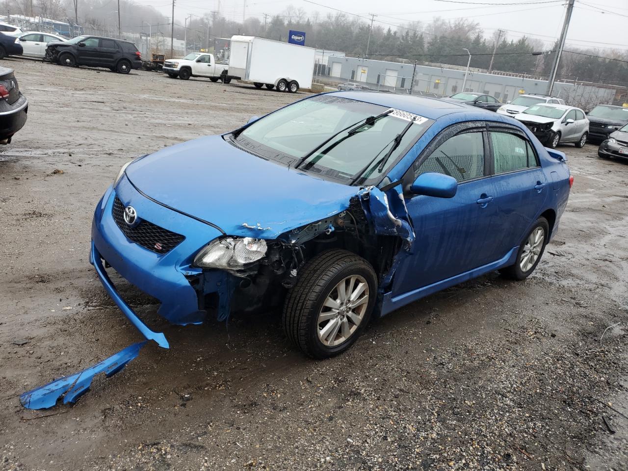 Image 1 of 2010 TOYOTA COROLLA BASE 2010 with VIN 1NXBU4EE0AZ172012