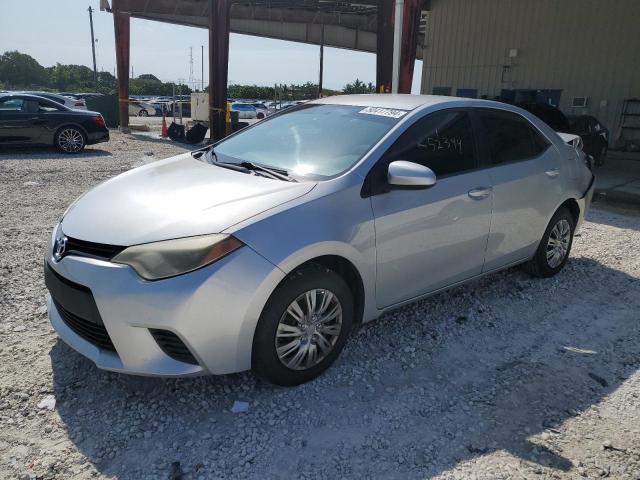 Image 1 of 2015 TOYOTA COROLLA L 2015 with VIN 2T1BURHE0FC408224