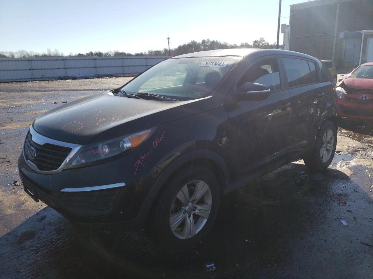 Image 1 of 2012 KIA SPORTAGE BASE 2012 with VIN KNDPB3A20C7326015