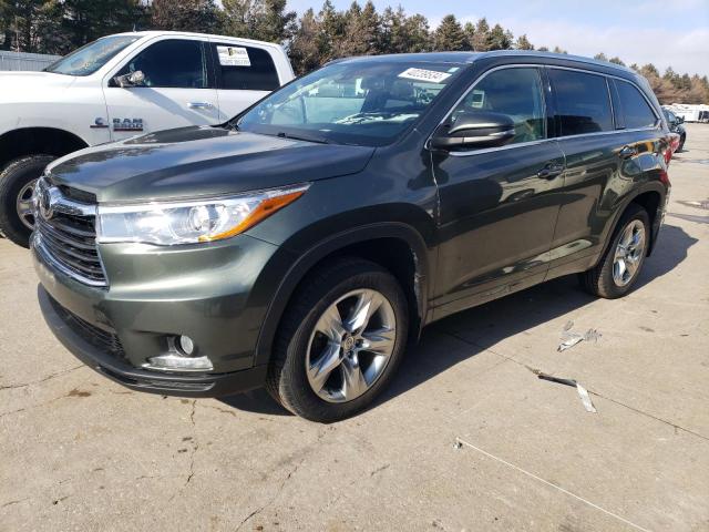 Image 1 of 2014 TOYOTA HIGHLANDER LIMITED 2014 with VIN 5TDDKRFHXES007068