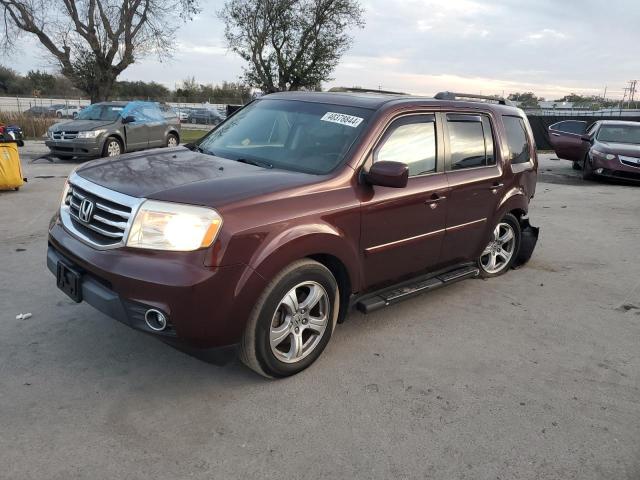Image 1 of 2013 HONDA PILOT EXL 2013 with VIN 5FNYF4H56DB049445