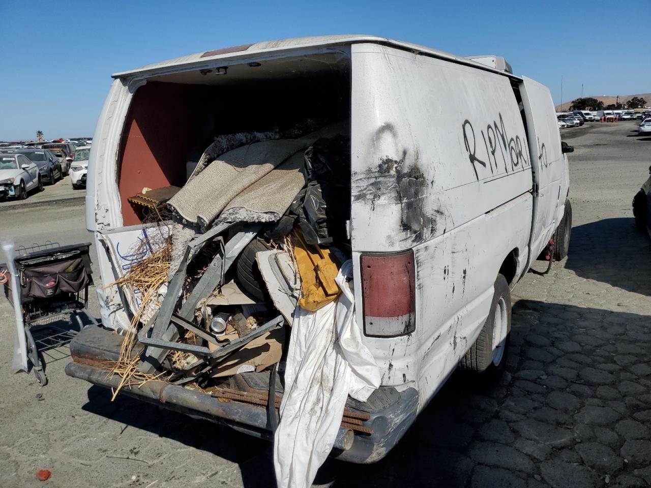 Image 3 of 2005 FORD ECONOLINE E350 SUPER DUTY VAN 2005 with VIN 1FTSS34P65HA02887