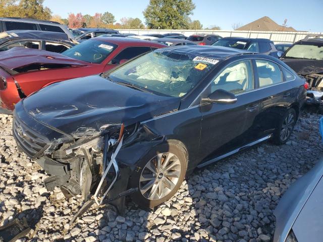 Image 1 of 2017 HYUNDAI SONATA SPORT 2017 with VIN 5NPE34AF5HH439359