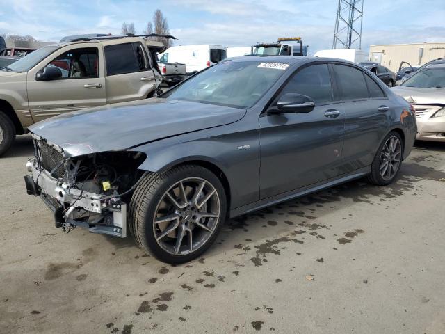 Image 1 of 2017 MERCEDES-BENZ C 43 4MATIC AMG 2017 with VIN 55SWF6EB7HU191837