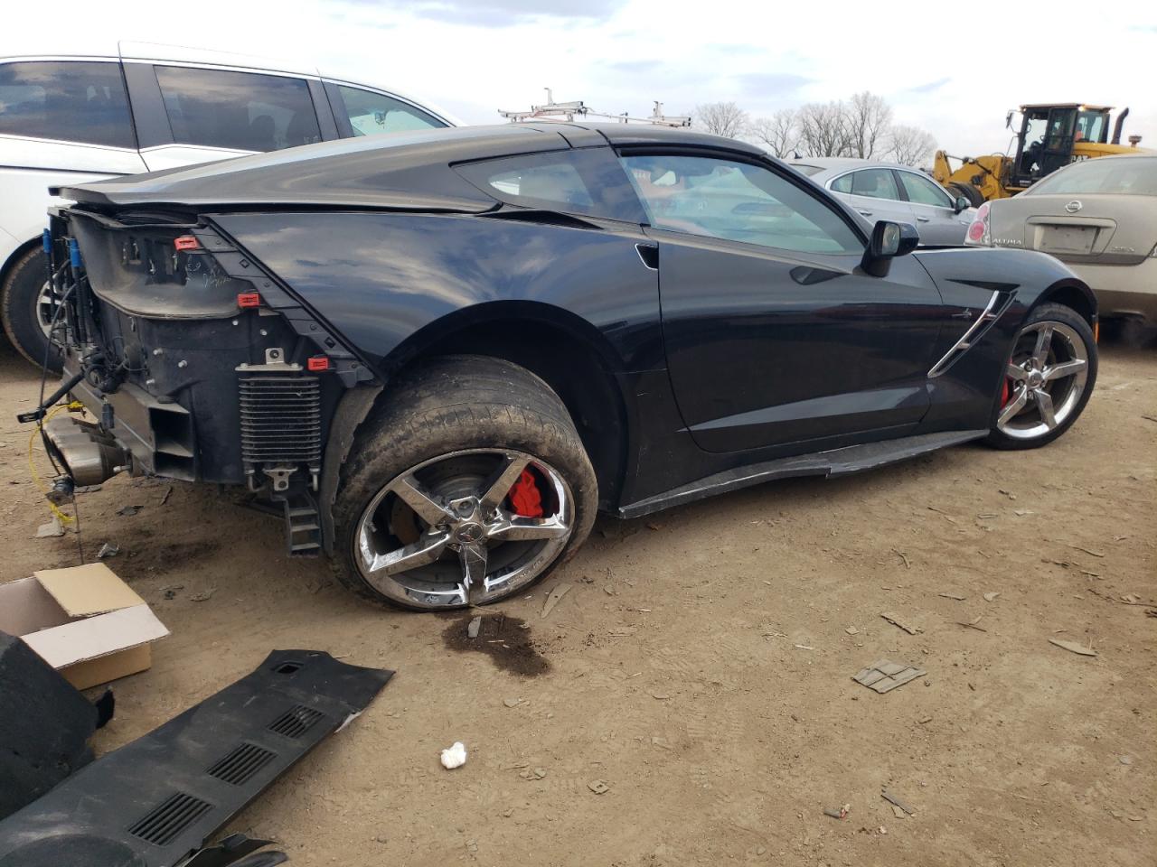 Obraz 3 z 2014 CHEVROLET CORVETTE STINGRAY Z51 3LT 2014 z VIN 1G1YM2D7XE5125097