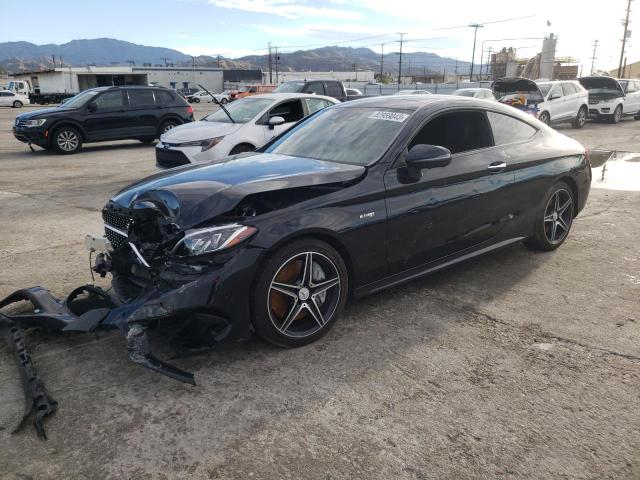 Image 1 of 2018 MERCEDES-BENZ C 43 4MATIC AMG 2018 with VIN WDDWJ6EB9JF710099