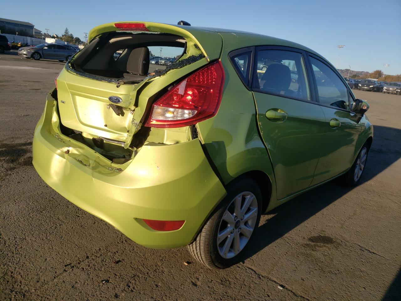 Изображение 3 2013 FORD FIESTA SE 2013 с VIN 3FADP4EJXDM107992