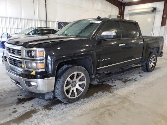Image 1 of 2014 CHEVROLET SILVERADO K1500 LTZ 2014 with VIN 3GCUKSEC6EG163605