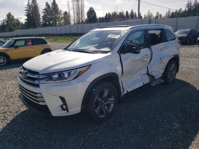 Image 1 of 2019 TOYOTA HIGHLANDER LIMITED 2019 with VIN 5TDDZRFH0KS704711
