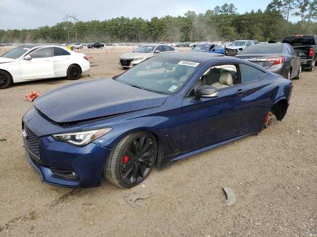 Image 1 of 2018 INFINITI Q60 RED SPORT 400 2018 with VIN JN1FV7EL3JM630518
