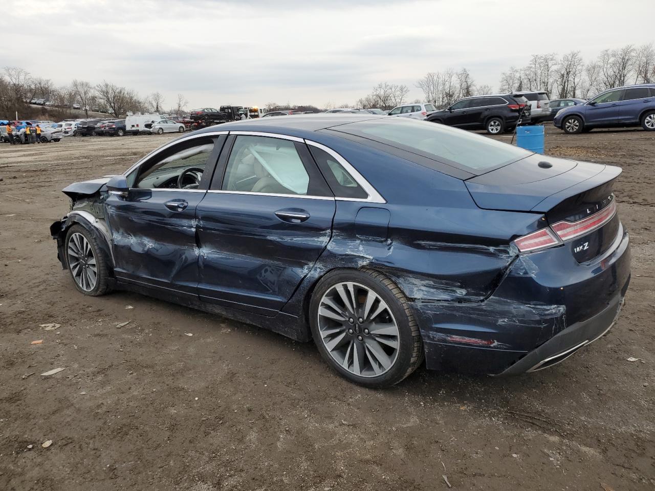 Image 2 of 2017 LINCOLN MKZ HYBRID SELECT 2017 with VIN 3LN6L5LU7HR630344