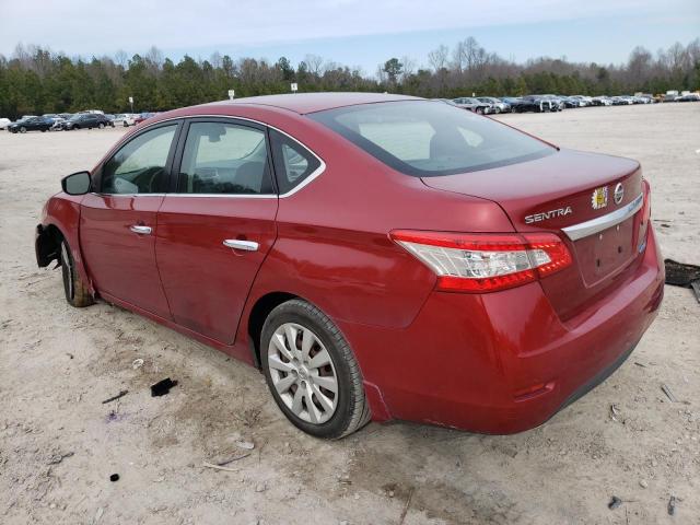 Obraz 2 z 2014 NISSAN SENTRA S 2014 z VIN 3N1AB7AP5EY239062