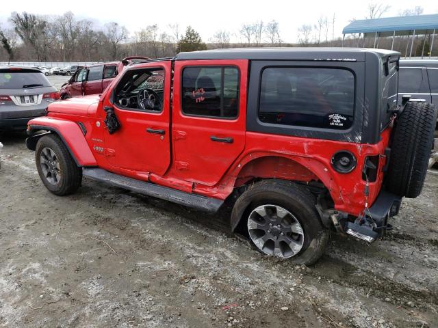 Image 2 of 2018 JEEP WRANGLER UNLIMITED SAHARA 2018 with VIN 1C4HJXEG8JW318882