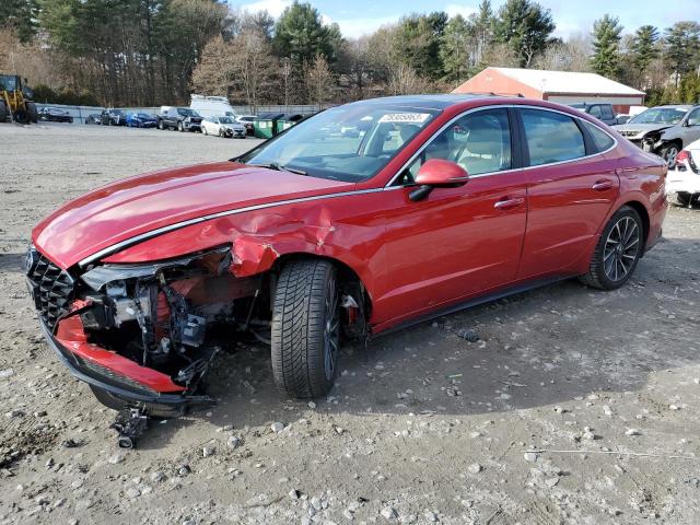Изображение 1 2020 HYUNDAI SONATA LIMITED 2020 с VIN 5NPEH4J25LH009578