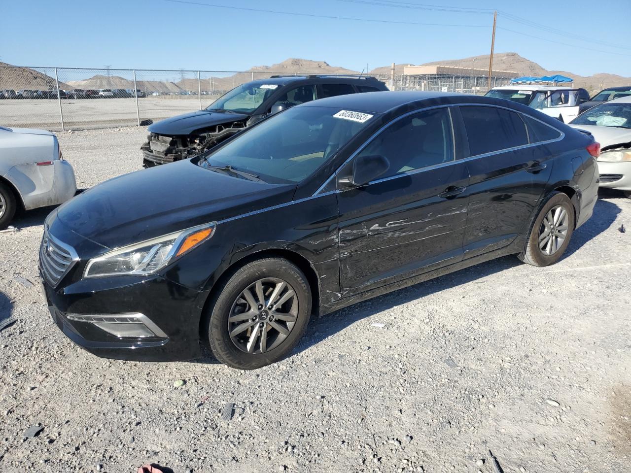 Image 1 of 2015 HYUNDAI SONATA SE 2015 with VIN 5NPE24AF6FH024986