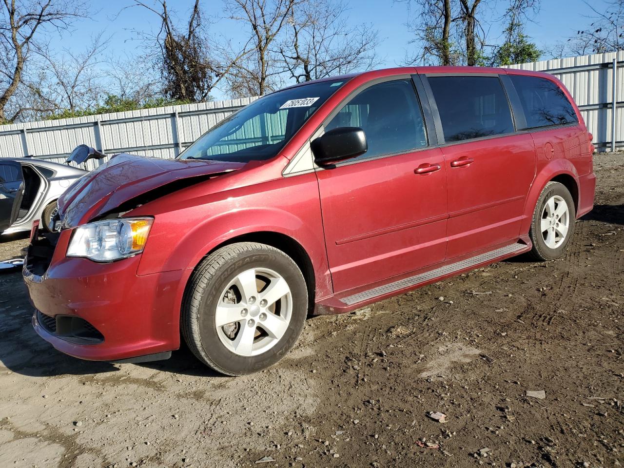 Изображение 1 2015 DODGE GRAND CARAVAN SE 2015 с VIN 2C4RDGBG5FR624292