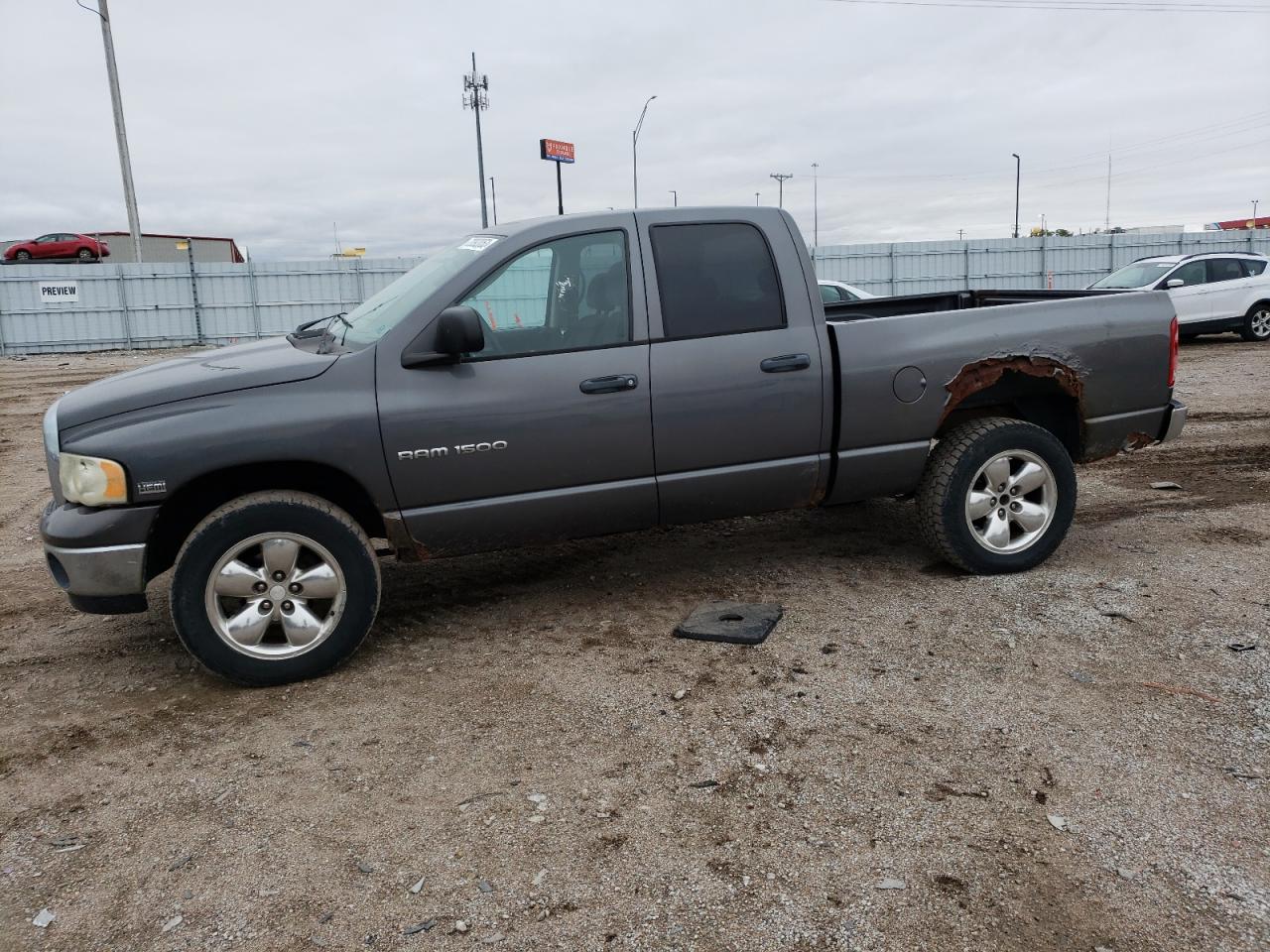 Image 1 of 2004 DODGE RAM 1500 ST 2004 with VIN 1D7HU18D94S724807