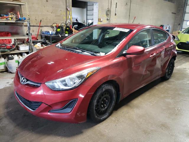 Image 1 of 2016 HYUNDAI ELANTRA SE 2016 with VIN 5NPDH4AE0GH669328