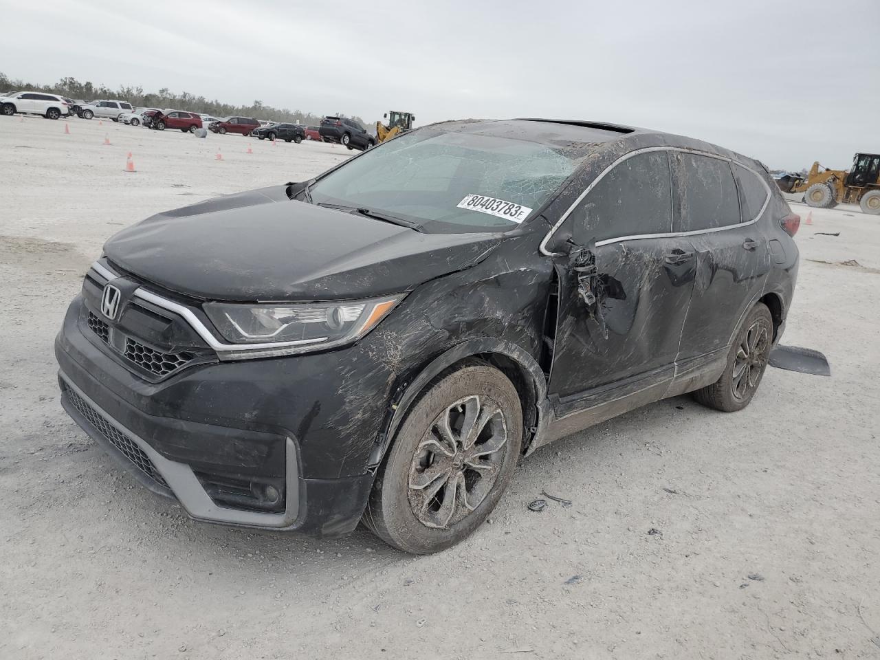 Image 1 of 2020 HONDA CR-V EXL 2020 with VIN 5J6RW1H84LA009797