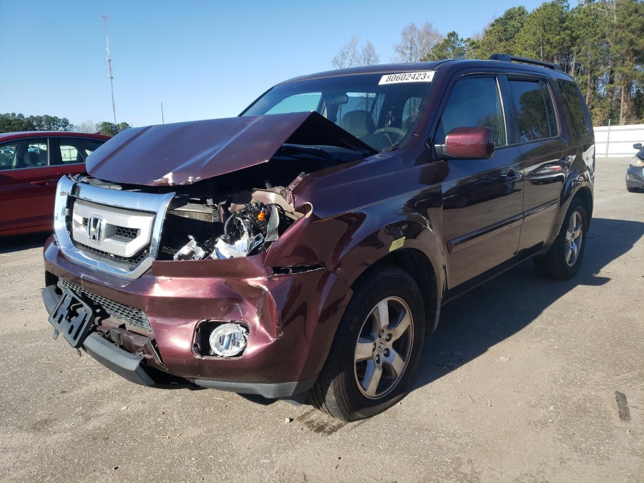 Obraz 2010 HONDA PILOT EX 2010