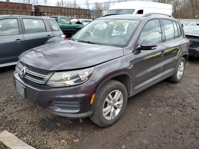 Image 1 of 2016 VOLKSWAGEN TIGUAN S 2016 with VIN WVGBV7AX3GW521957