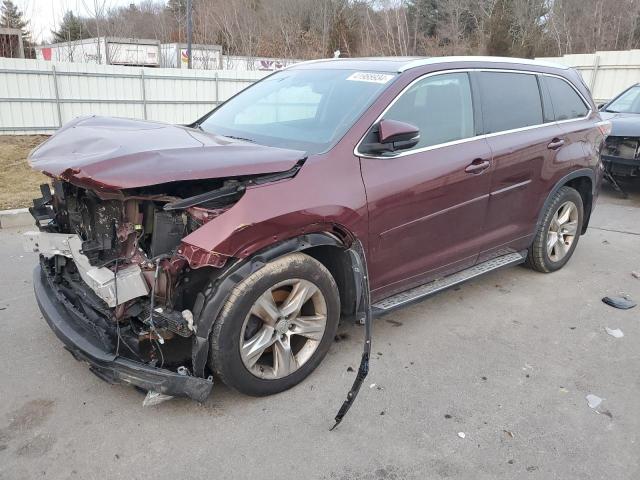 Изображение 1 2014 TOYOTA HIGHLANDER LIMITED 2014 с VIN 5TDDKRFH1ES033834