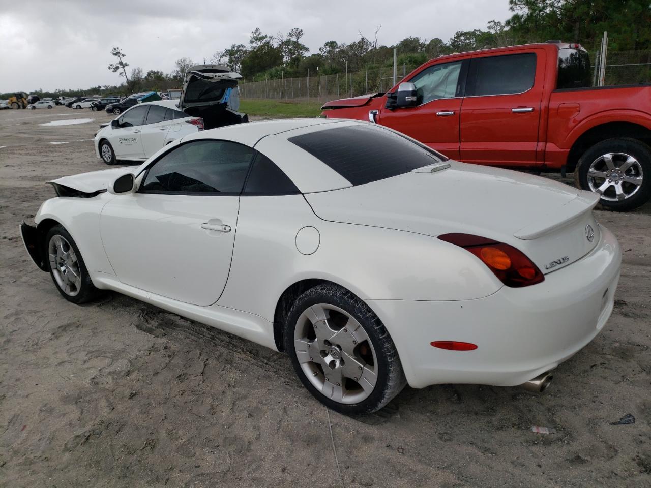 Image 2 of 2003 LEXUS SC 430 2003 with VIN JTHFN48Y330042422