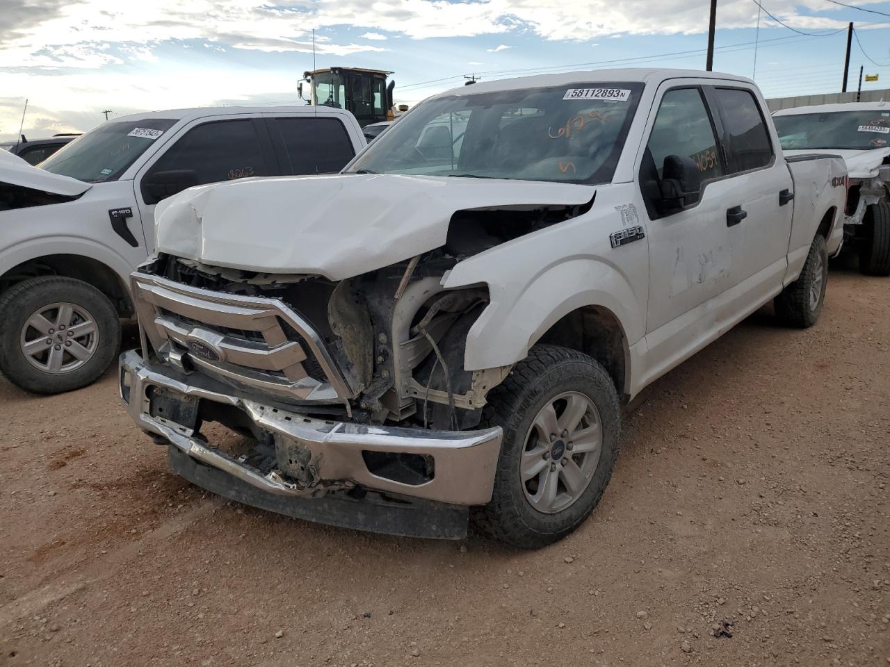 Изображение 1 2017 FORD F150 SUPERCREW 2017 с VIN 1FTFW1EF7HFB92487