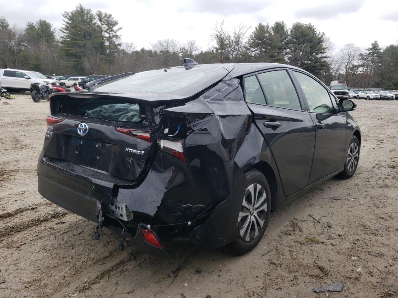 Obraz 3 z 2022 TOYOTA PRIUS LE 2022 z VIN JTDL9MFU8N3040479
