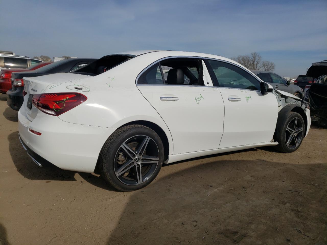 Image 3 of 2022 MERCEDES-BENZ A 220 4MATIC 2022 with VIN W1K3G4FBXNJ336366