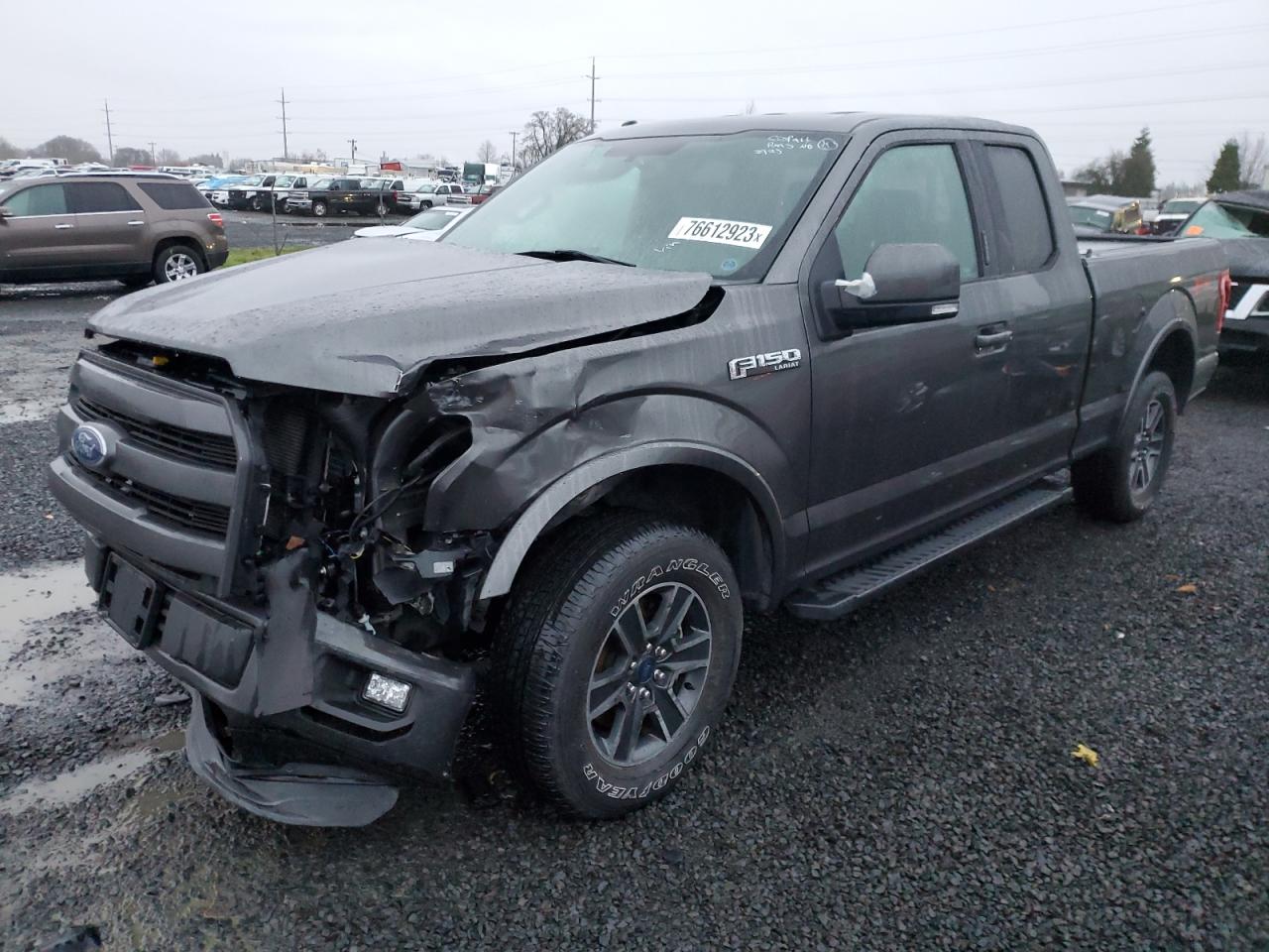 Image 1 of 2015 FORD F150 SUPER CAB 2015 with VIN 1FTFX1EF8FFA66276