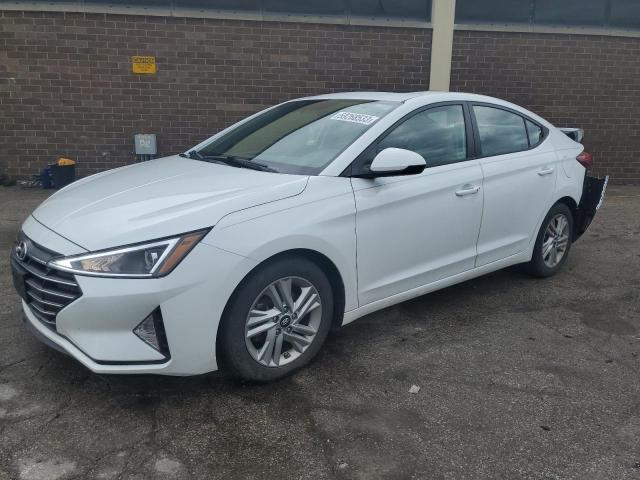 Image 1 of 2020 HYUNDAI ELANTRA SEL 2020 with VIN 5NPD84LF8LH585502