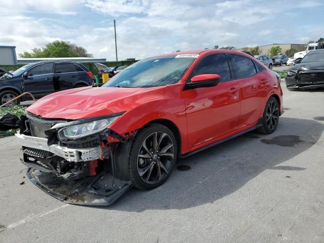 Image 1 of 2018 HONDA CIVIC SPORT 2018 with VIN SHHFK7H41JU401983