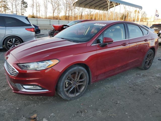 Image 1 of 2018 FORD FUSION SE 2018 with VIN 3FA6P0HD4JR178952