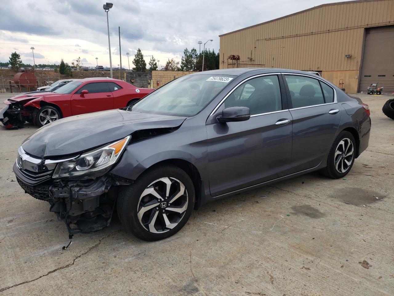 Image 1 of 2016 HONDA ACCORD EX 2016 with VIN 1HGCR2F79GA215675