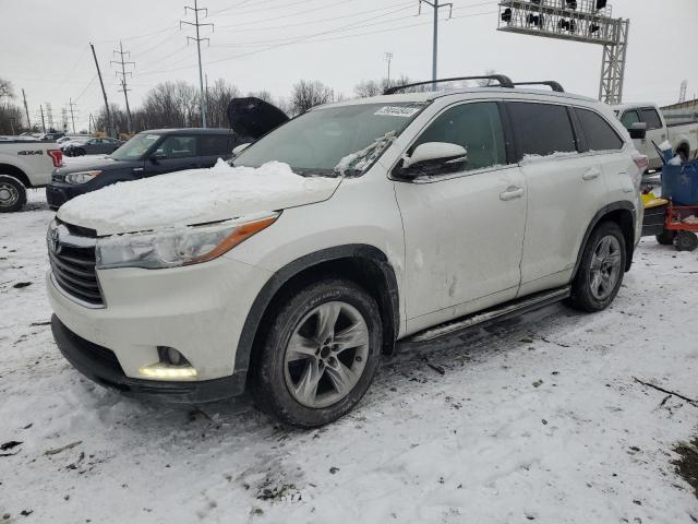 Image 1 of 2015 TOYOTA HIGHLANDER LIMITED 2015 with VIN 5TDDKRFH1FS186893
