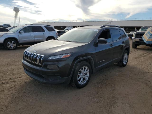 Image 1 of 2016 JEEP CHEROKEE SPORT 2016 with VIN 1C4PJLAB3GW222407