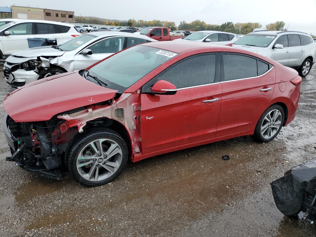 Изображение 1 2017 HYUNDAI ELANTRA SE 2017 с VIN KMHD84LF8HU069567