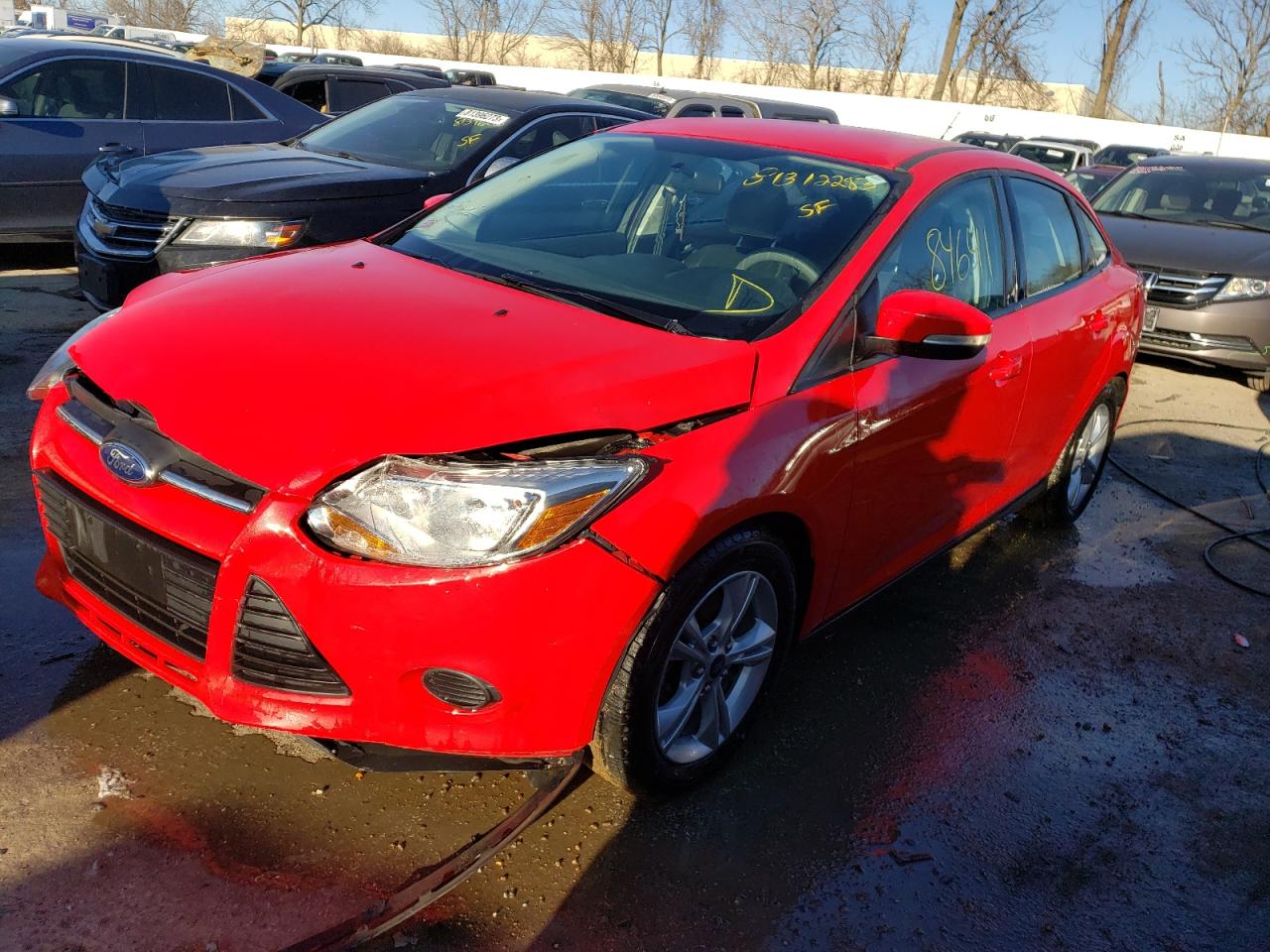 Image 1 of 2014 FORD FOCUS SE 2014 with VIN 1FADP3F24EL298751