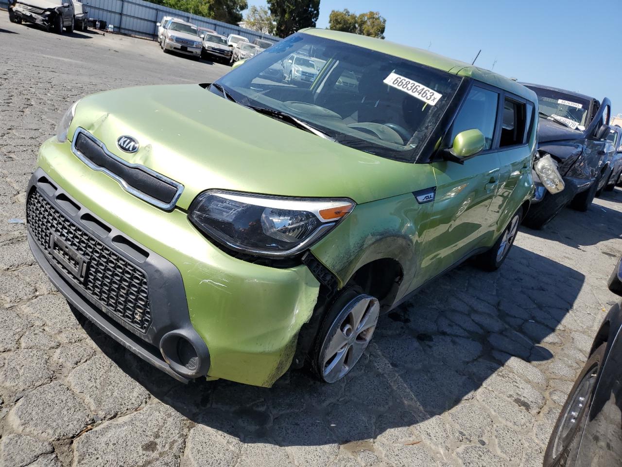 Image 1 of 2015 KIA SOUL  2015 with VIN KNDJN2A29F7754791