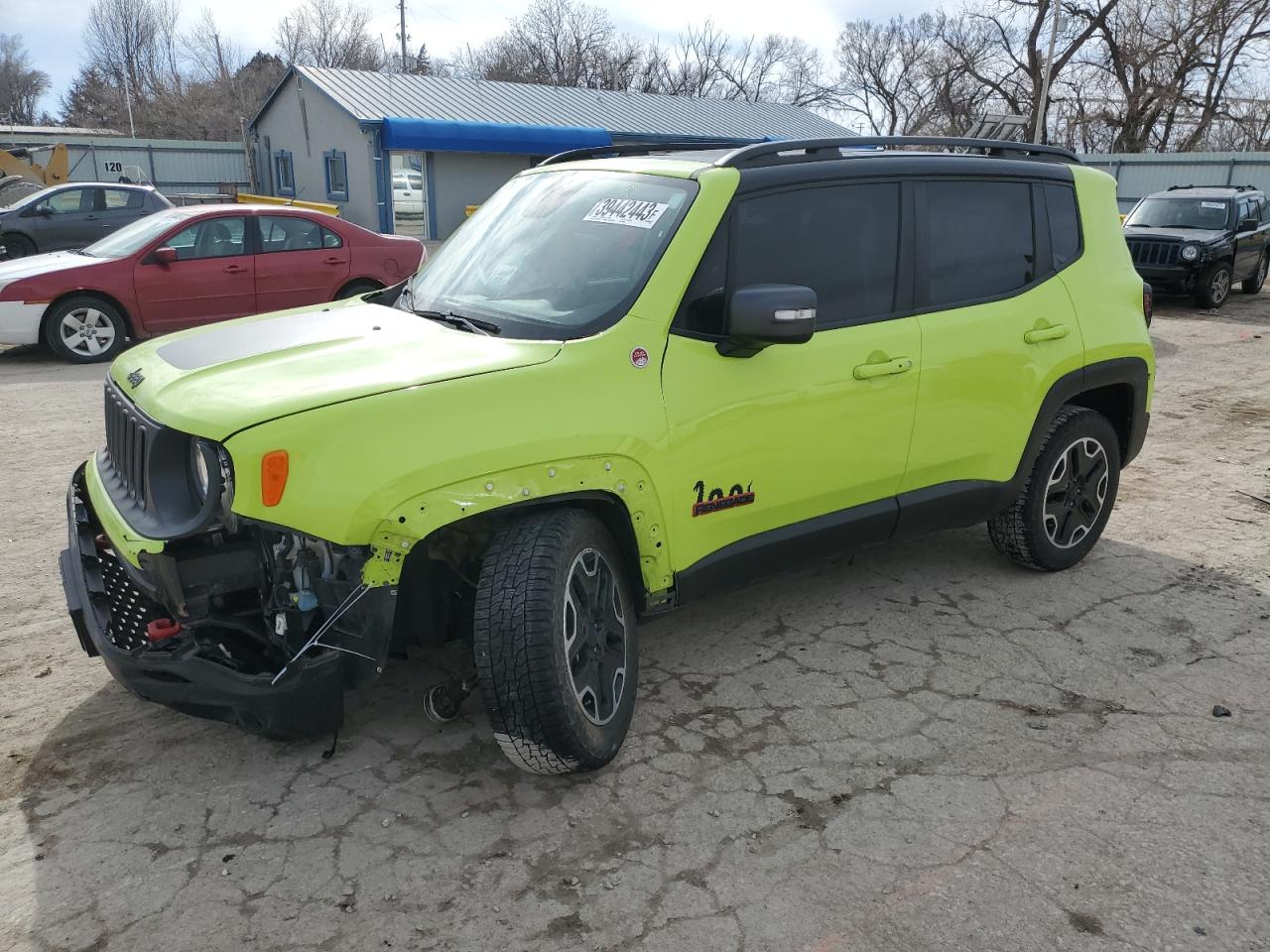 Image 1 of 2017 JEEP RENEGADE TRAILHAWK 2017 with VIN ZACCJBCB8HPE96304