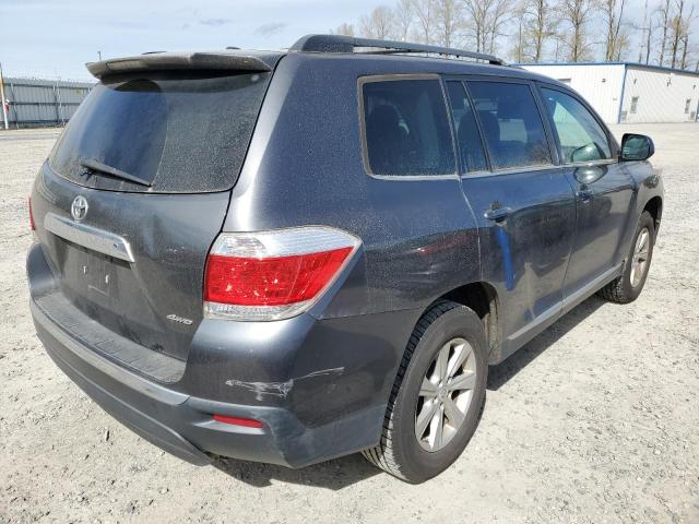 Image 3 of 2012 TOYOTA HIGHLANDER BASE 2012 with VIN 5TDBK3EHXCS107061
