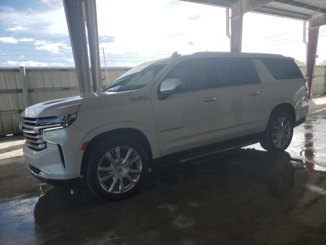 Image 1 of 2021 CHEVROLET SUBURBAN K1500 HIGH COUNTRY 2021 with VIN 1GNSKGKL3MR294053
