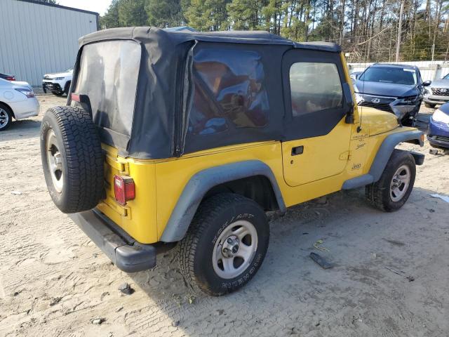 Obraz 3 z 2000 JEEP WRANGLER / TJ SPORT 2000 z VIN 1J4FA49S5YP779881