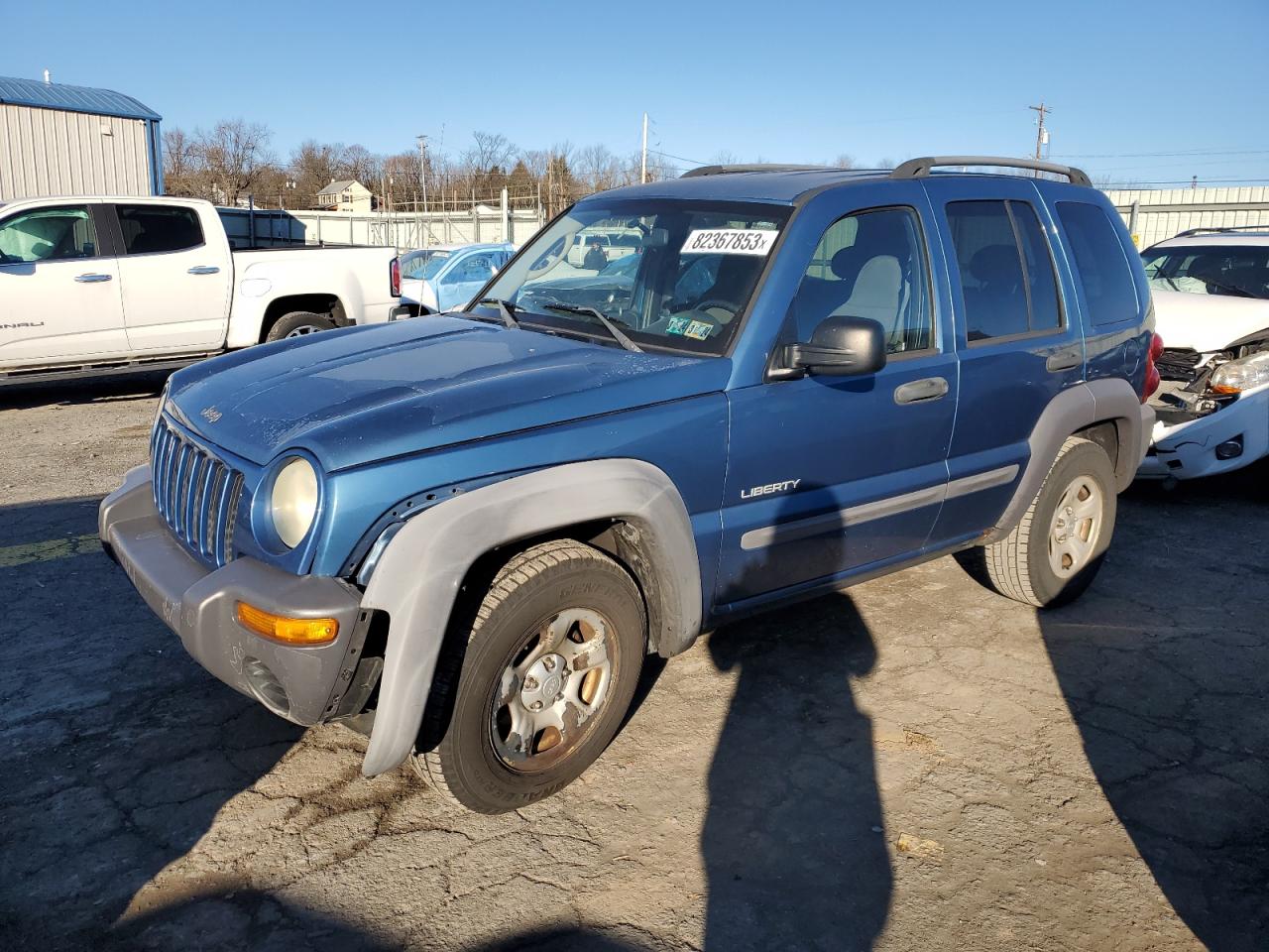 Image 1 of 2004 JEEP LIBERTY SPORT 2004 with VIN 1J4GL48K04W118470