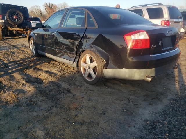 Image 2 of 2003 AUDI A4 1.8T QUATTRO 2003 with VIN WAULC68E33A235401