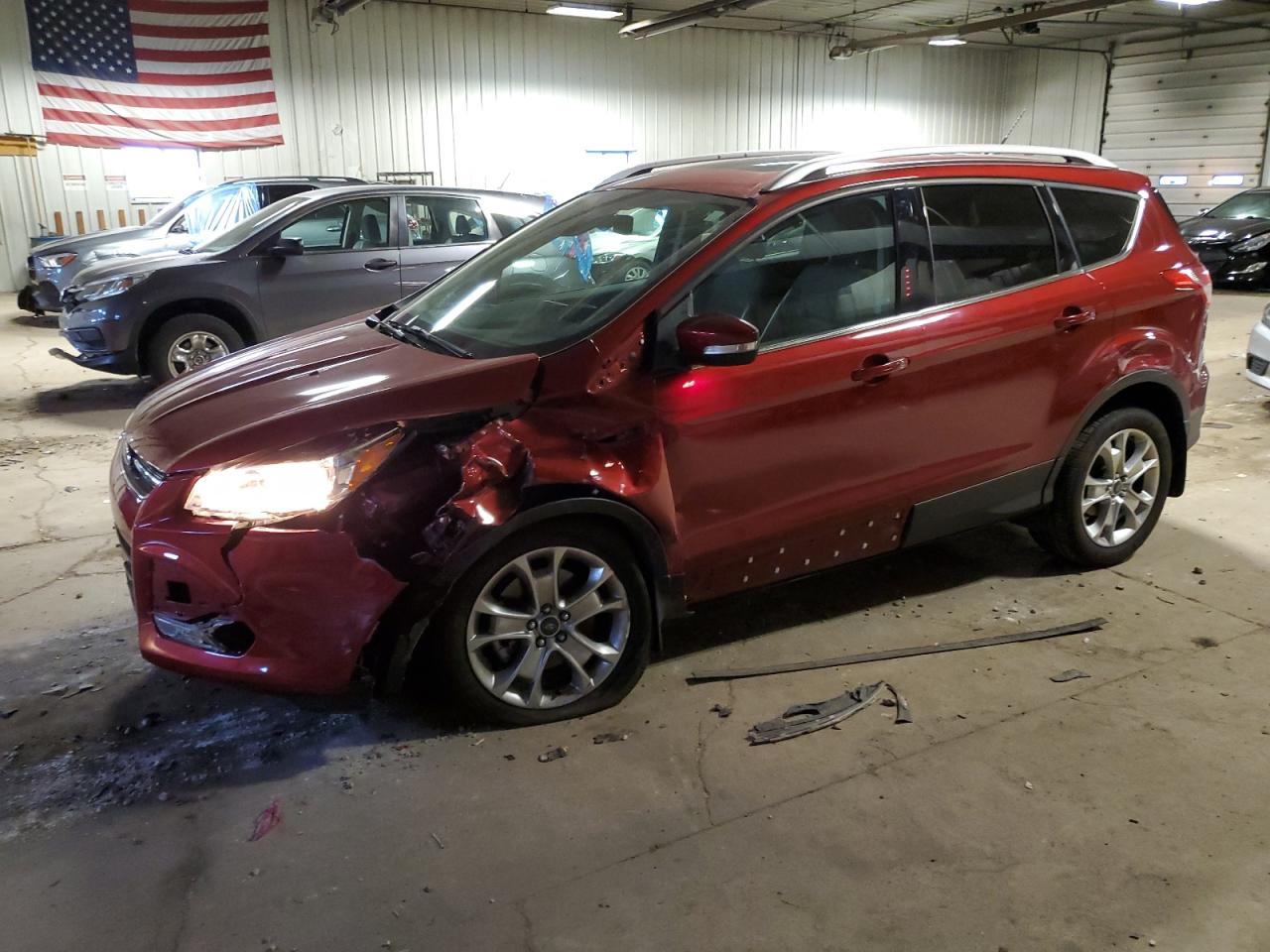 Изображение 1 2014 FORD ESCAPE TITANIUM 2014 с VIN 1FMCU9JX2EUC17708