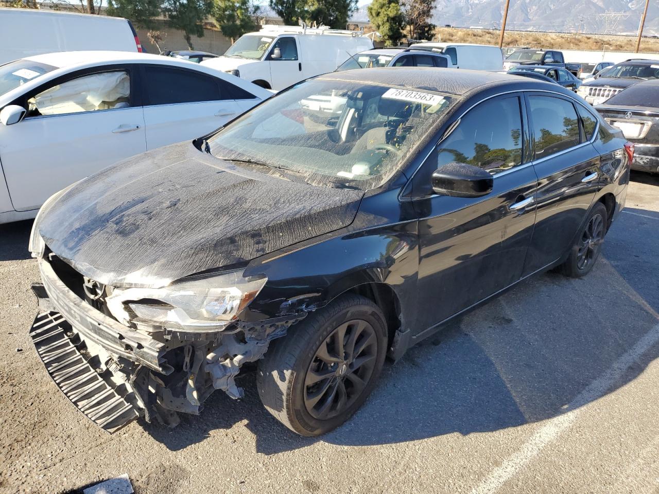 Image 1 of 2018 NISSAN SENTRA S 2018 with VIN 3N1AB7AP2JY332020