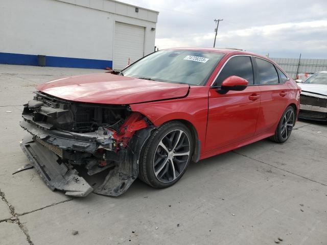 Image 1 of 2022 HONDA CIVIC TOURING 2022 with VIN 2HGFE1F93NH301356