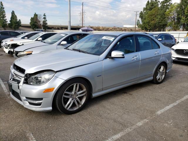 Image 1 of 2012 MERCEDES-BENZ C 250 2012 with VIN WDDGF4HB6CA645704